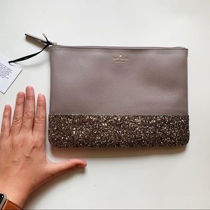 KATE SPADE SPARKLE CLUCTH PURSE